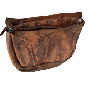 Vintage USPS Bucheimer 1965 U.S. Mail Postal Carrier Leather Messenger Bag